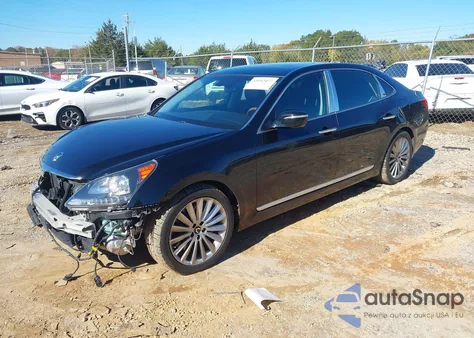 2015 Hyundai Equus Signature из США, поврежденный, VIN KMHGH4JH9FU100100